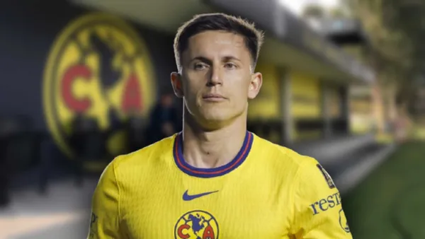 Brian Rodríguez en el Club América