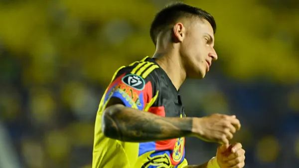 Brian Rodríguez en el Club América
