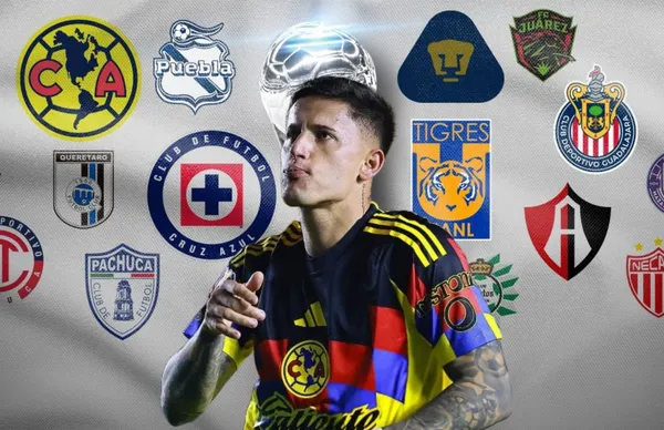Brian Rodríguez y equipos de México/ Foto ESPN.