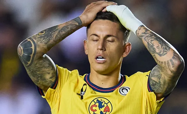 Brian se lamenta una chance fallada (Fuente: Mexsports)