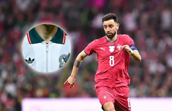Bruno Fernandes fue uno de los mejores jugadores de Portugal en el Estadio Azteca.