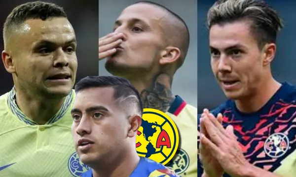 Cabecita Rodríguez, Dario Benedetto y Sebastián Córdova.