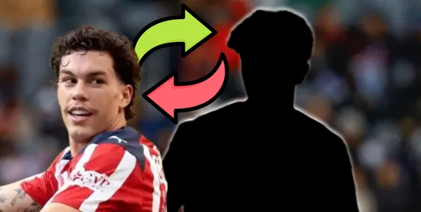 Cade Cowell junto a futbolista incógnito / FOTO GOAL