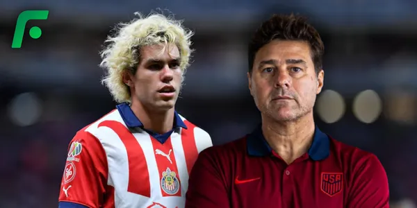 Cade Cowell y Mauricio Pochettino (Fuente: MEXSPORT)