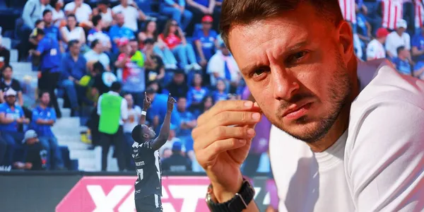 Cambindo le metió gol a Cruz Azul y el jugador que fue regañado por Anselmi.