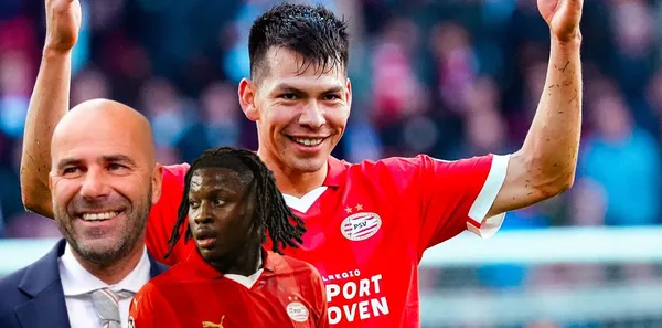 Cambio de papeles, Peter Bosz elogió a Hirving Lozano pero terminó por criticar a Johan Bakayoko