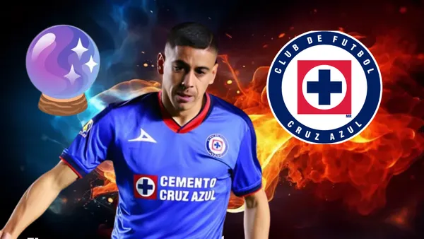 Camilo Cándido, escudo de Cruz Azul/FOTO El Futbolero