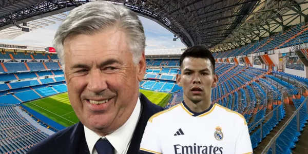 Carlo Ancelotti habló sobre lo posible llegada e Irving Lozano al Real Madrid