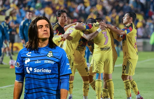 Carlos Acevedo y jugadores/ Foto Club América.