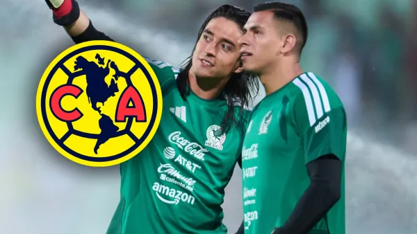 Carlos Acevedo y Luis Malagón durante su etapa en la Selección Mexicana