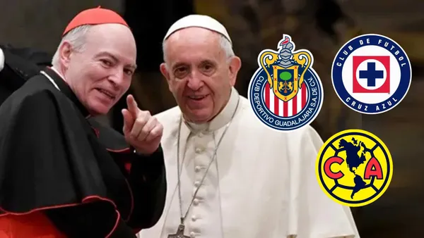 Carlos Aguiar Retes y Papa Francisco (Foto: Ámbito)