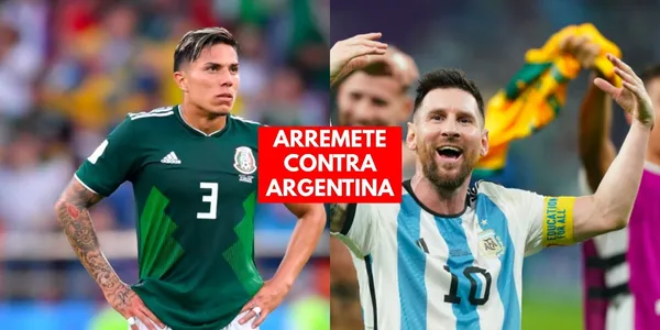 Carlos Salcedo, futbolista mexicano, arremetió contra Argentina luego de ganar la Copa del Mundo