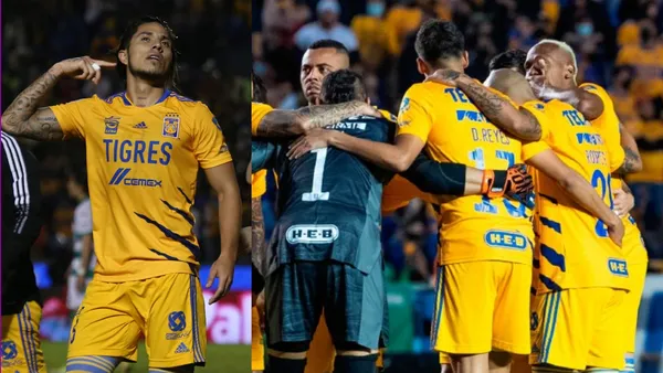 Carlos Salcedo se fue a festejar a una esquina donde el único que no corrió a festejar fue Miguel Herrera; el Titán fue a abrazar a uno solo en la banca