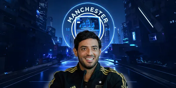Carlos Vela durante una conferencia de prensa con LAFC / Foto: Diario Marca