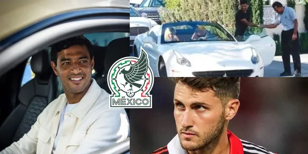 Carlos Vela presume su Ferrari valorado en 5 millones de pesos en Estados Unidos, el coche que tiene Santi Giménez