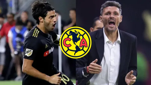 Carlos Vela y Fernando Ortiz calentaron el partido entre América y LAFC; todo por culpa del delantero mexicano