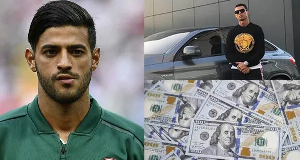 Carlos Vela y su año, redondo desde lo económico, no jugó casi nada, pasó en la banca y de paso tiene un coche Ferrari, que vale más que el que tiene Ricardo Ferretti.