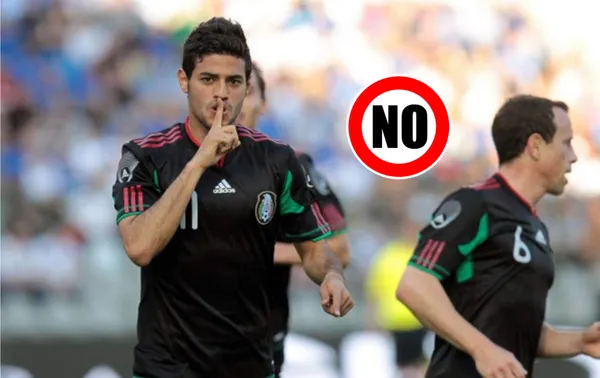 Carlos Vela y su festejo silenciando a sus críticos en la selección / Imago 7