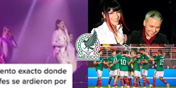 Cazzu, pareja sentimental del cantante Christian Nodal, se burló en un concierto del Tri
