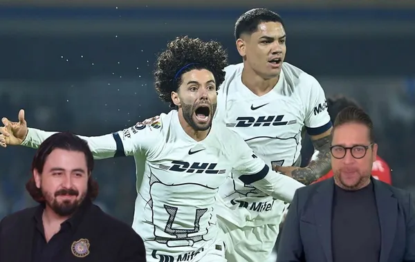 César ‘Chino’ Huerta fue el verdugo del ‘Rebaño Sagrado’ en Ciudad Universitaria al colaborar con dos tantos para mandarlos de vacaciones invernales