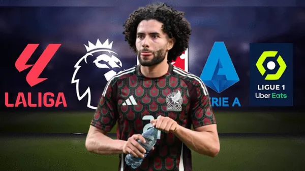 César Huerta con la selección mexicana / Foto: Marca