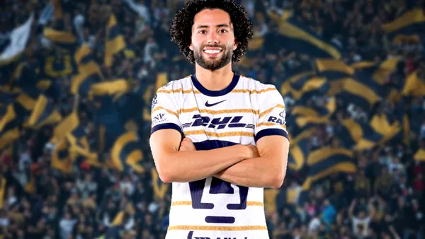 César Huerta con Pumas / Foto: Agencias
