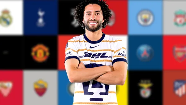 César Huerta con Pumas / Foto: Getty Images