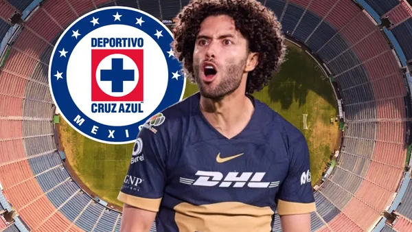 César Huerta con Pumas / Foto: Luis Estrello