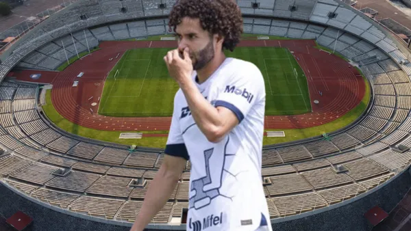 César Huerta con Pumas / Foto: Luis Estrello