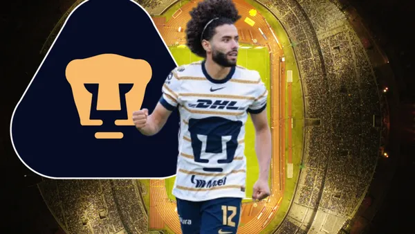 César Huerta con Pumas / Foto: Luis Estrello