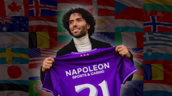 César Huerta en Bélgica (Foto: Anderlecht)