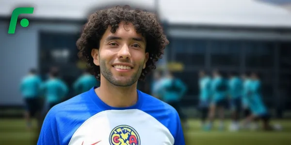 César Huerta en el América, según IA de X (Fuente: GROK)