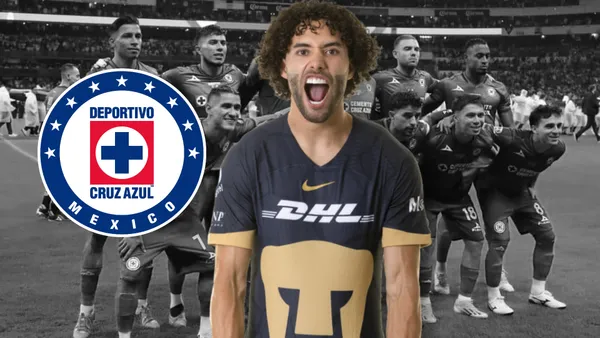 César Huerta y Cruz Azul / Foto: CF Cruz Azul