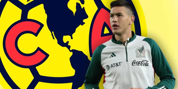 César Montes durante su paso por la Selección Mexicana