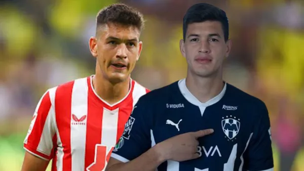 César Montes en Almería y en Rayados/ Foto: Minuto Final MX