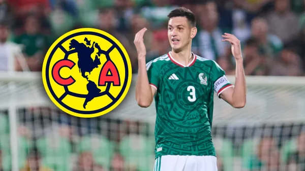 César Montes en la selección mexicana como capitán