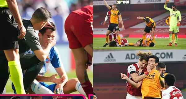 César Montes recibió un cabezazo que lo sacó del partido del Espanyol, al minuto 38. Esto fue lo que pasó con el jugador mexicano.