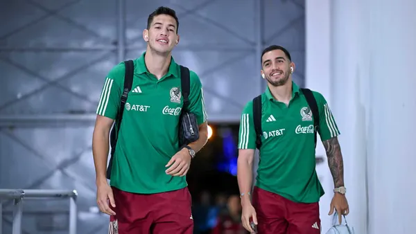 César Montes y Luis Chávez en la Selección Mexicana (Foto: MEXSPORT)