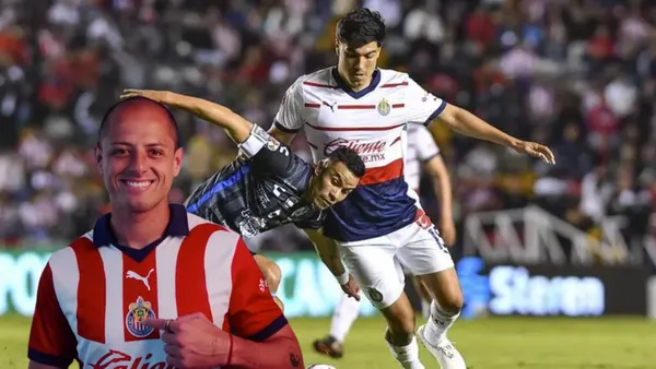 Chicharito en duelo vs Gallos
