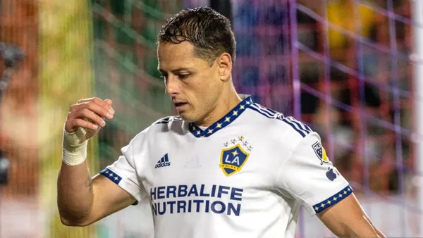 Chicharito Hernández en LA Galaxy (Fuente: Uno TV)