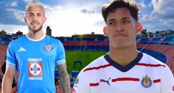 Chiquete Orozco y Gonzalo Piovi en el estadio Ciudad de los Deportes (Fuente: Esto)