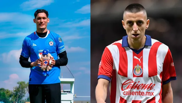 Chiquete y Piojo parte del Top 5 de futbolistas mexicanos de mayor valor en Liga MX | Foto: X @cruzazul y @chivas
