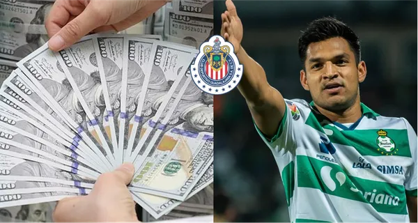 Chivas de Guadalajara deberá pagar el doble de lo que pedían por el pase de Eduardo Aguirre. Todo tras su buen juego ante Santos Laguna.