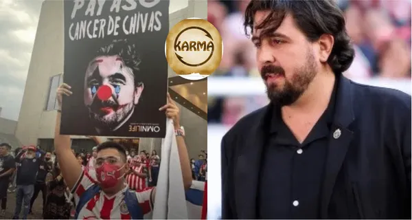 Chivas de Guadalajara la pasa mal, no tiene argumentos desde lo deportivo para competir y ahora le llega el karma al dueño.