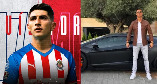 Chivas de Guadalajara tendría nuevo refuerzo. Víctor Guzmán y el coche en el que llegó el jugador para ya firmar su contrato.