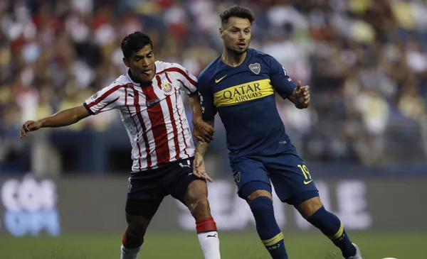 Chivas enfrenta en juego amistoso a Boca (Fuente: Mexsports)