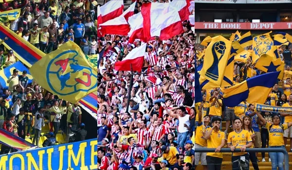 Chivas y Club América se disputan ser el equipo con mas fanáticos de la Liga MX, algo que Tigres mira desde otra posición.