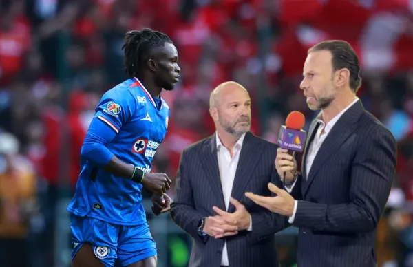 Christian Ebere debutó con el equipo cementero y las reacciones en TV Azteca no se hicieron esperar.
