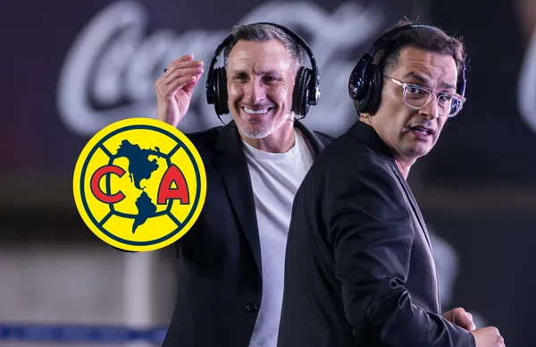 Christian en compañía de otros como Raoul Ortiz y Fabián Estay, hablaron sobre el equipo de Coapa.