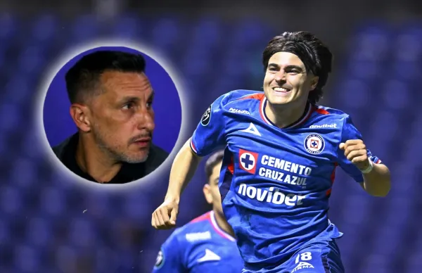 Christian Giménez destacó la actuación del delantero cementero en el duelo de vuelta.